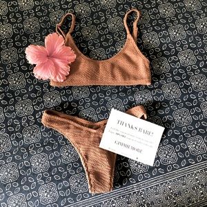 TJ Swim Cara Bikini - XS, mocha